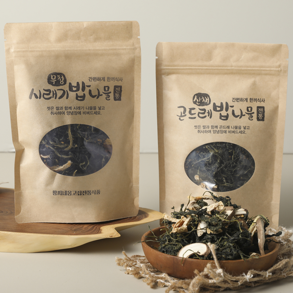 [황씨네 옹고집 전통식품]시래기밥나물30g(2인분)